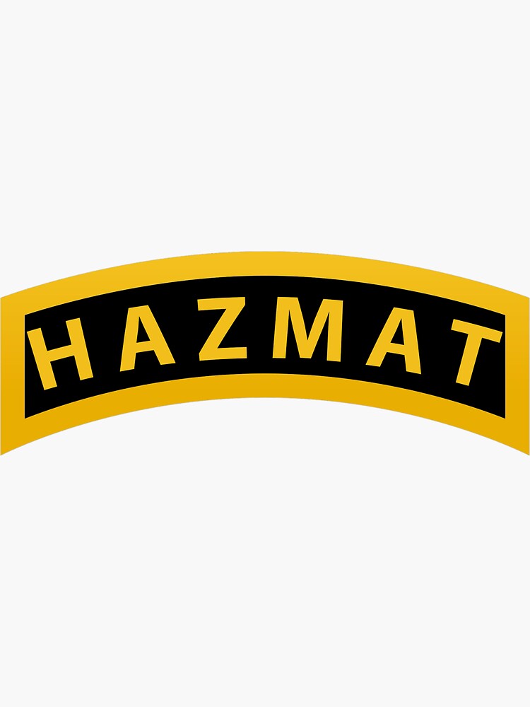 Thumbnail 3 von 3, Sticker, HAZMAT-Aufkleber designt und verkauft von TAC-Sustainment.