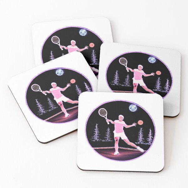 Item preview, Playing Christmastime Tennis in the moonlight designed and sold by sweetees4u.