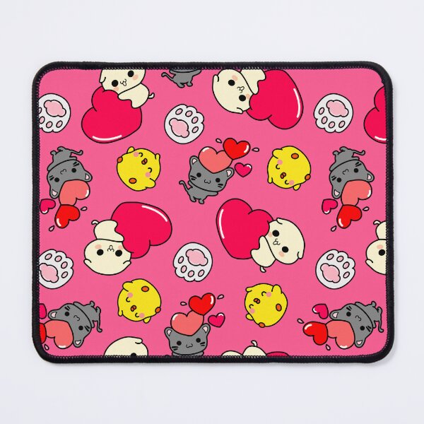Item preview, HeartsNHugs Pink designed and sold by PunkiPatterns.