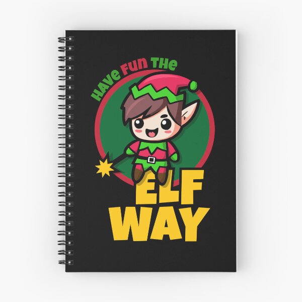Item preview, Have Fun The Elf Way t-shirt designed and sold by SOVA-PR.
