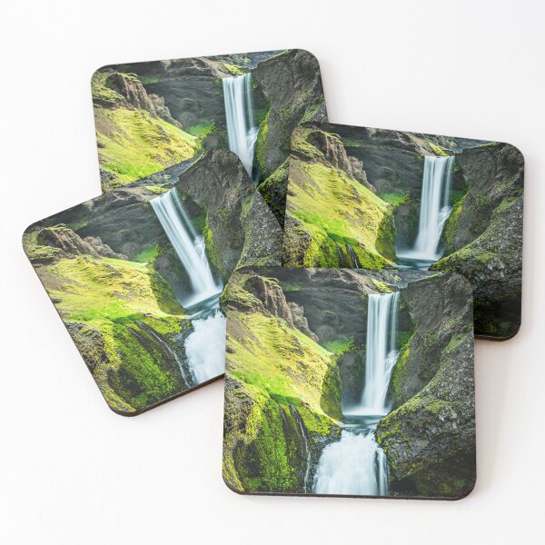 Item preview, Two-stage waterfall in Iceland designed and sold by Luke Dow.