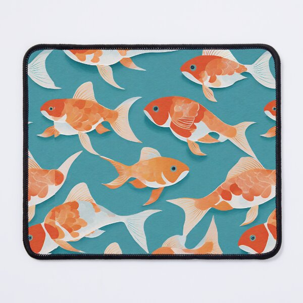Item preview, Scrapbook Goldfish Pattern designed and sold by Corner-Distro.