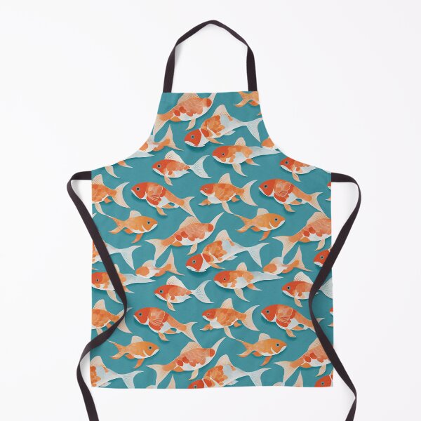 Item preview, Scrapbook Goldfish Pattern designed and sold by Corner-Distro.