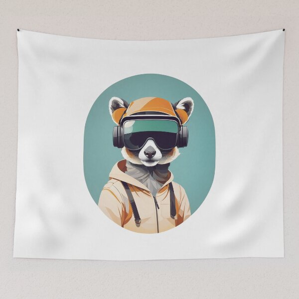 Artikelvorschau, Gefährdete Tiere, Indri (Lemur): Marlon entworfen und verkauft von KnoClothingCo.