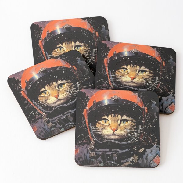 Item preview, Cat Astronaut designed and sold by Christolamber.