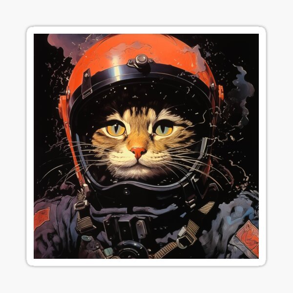 Item preview, Cat Astronaut designed and sold by Christolamber.