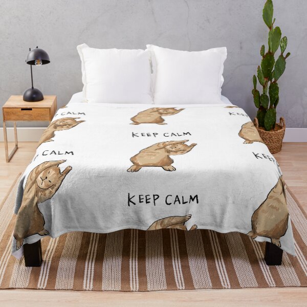 Item preview, Funny Cute Cat Meme Keep Calm Design by Zeesdesign on Redbubble designed and sold by ZEESDESIGN.