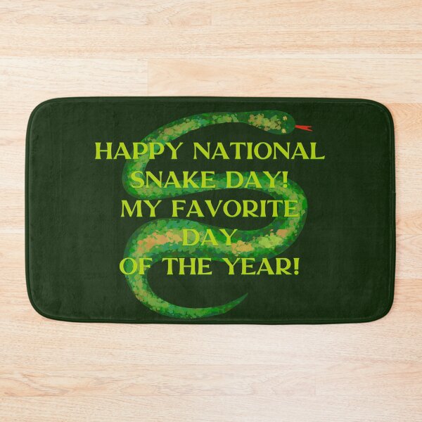 Item preview, Happy national snake day  designed and sold by DelfisArt.