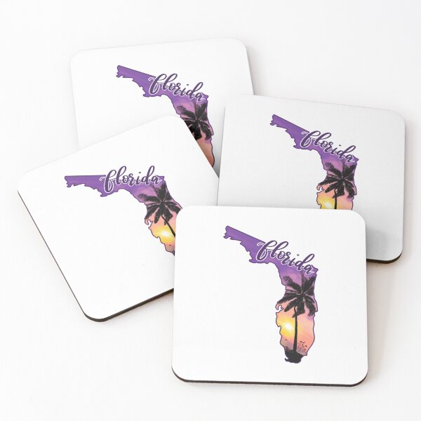 Item preview, Florida Beach Landscape Silhouette   designed and sold by TIPbyAshley.