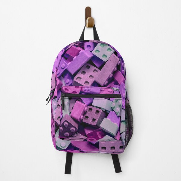 Item preview, Pink and Purple Candy Building Bricks Photograph  designed and sold by patternsoup.