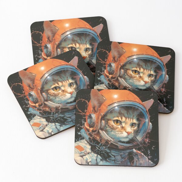 Item preview, Cat Astronaut 2 designed and sold by Christolamber.