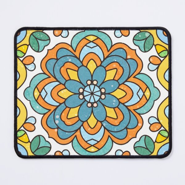 Artikelvorschau, Stained Glass Pattern Flowers entworfen und verkauft von Timegraf.
