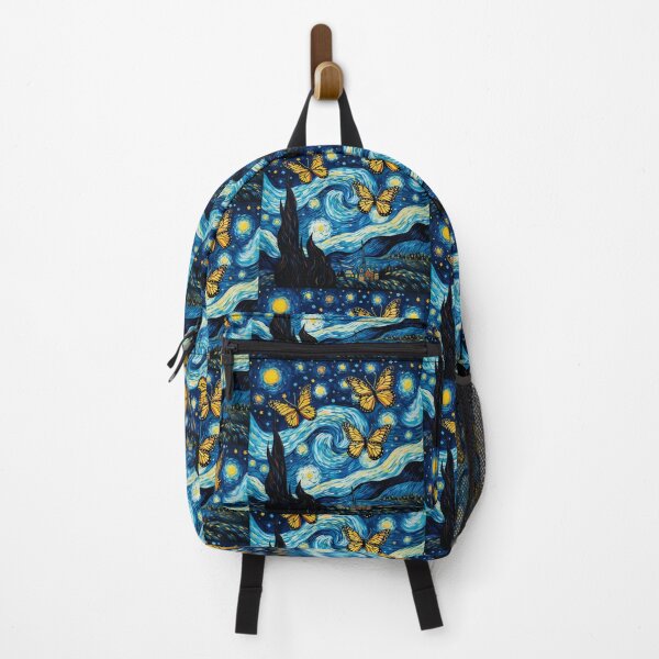 Item preview, Van gogh Starry night Butterflies designed and sold by Vangoholic.