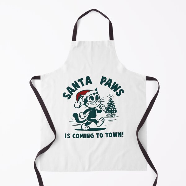 Item preview, Santa Paws is Coming to Town - Festive Cat designed and sold by Petoonia.