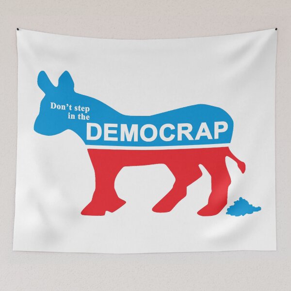 Item preview, Don't step in the DEMOCRAP designed and sold by Allen Peterson.