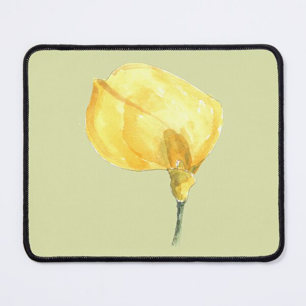 Item preview, Yellow Calla Lily Watercolor designed and sold by Betty Mackey.