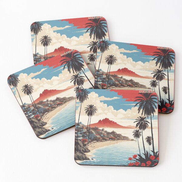 Item preview, Ixtapa Guerrero Mexico Vintage Poster Tourism designed and sold by TravelersGems.