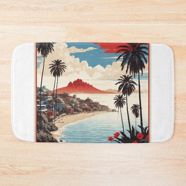 Item preview, Ixtapa Guerrero Mexico Vintage Poster Tourism designed and sold by TravelersGems.