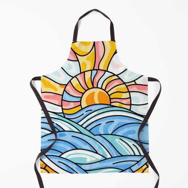 Artikelvorschau, Stained Glass Pattern ocean entworfen und verkauft von Timegraf.