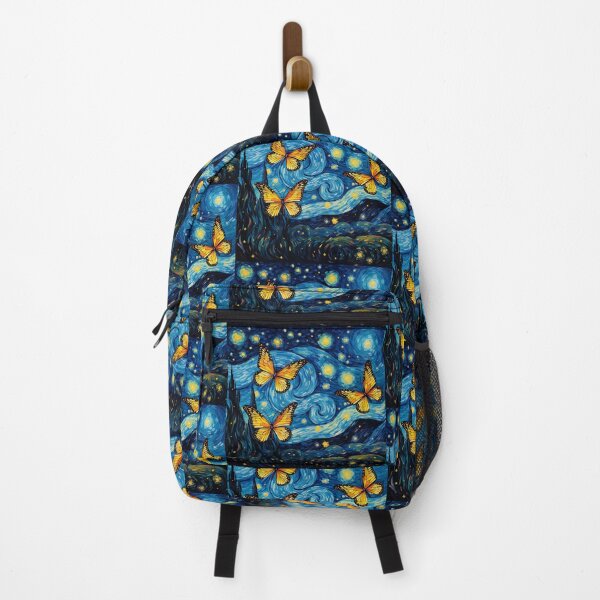 Item preview, Van gogh Starry night Butterflies designed and sold by Vangoholic.
