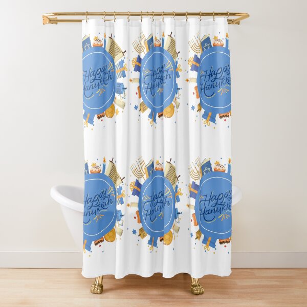 Item preview, Happy Hanukkah-White Background  designed and sold by Trendi61.