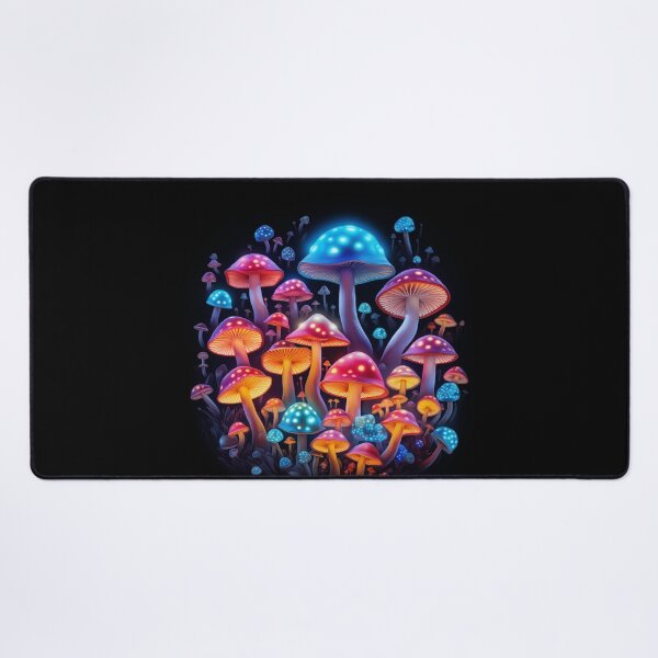 Item preview, Psychedelic glowing mushrooms #18 designed and sold by Christolamber.