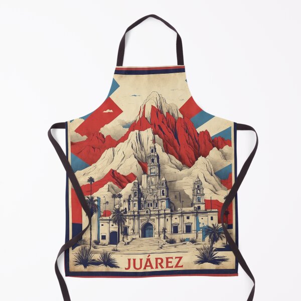 Item preview, Juarez Mexico Vintage Poster designed and sold by TravelersGems.