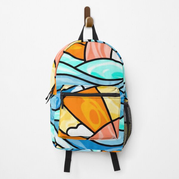 Artikelvorschau, Stained Glass Pattern ocean  entworfen und verkauft von Timegraf.