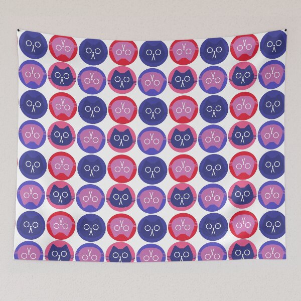 Item preview, Cats in Circles designed and sold by Stephanie McRae.