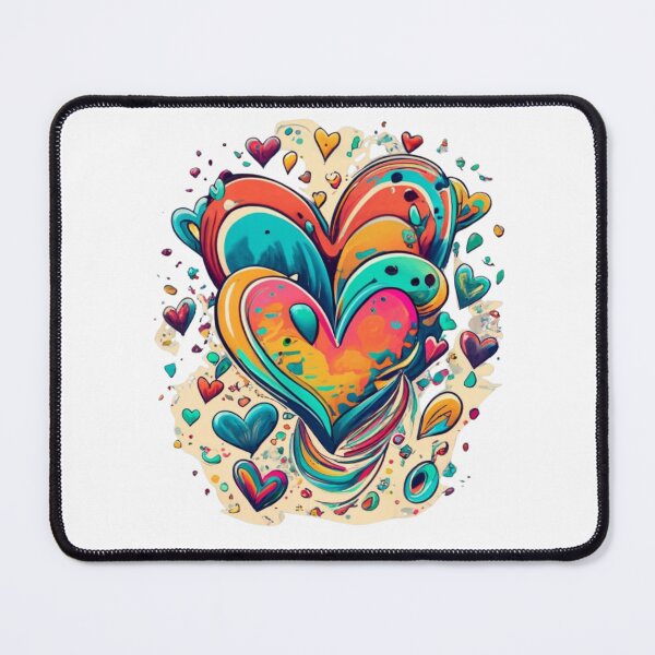 Item preview, Love Is All Around Heart Trio designed and sold by TugForkFinds.