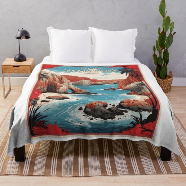 Item preview, Islas Marietas Mexico Vintage Poster Tourism designed and sold by TravelersGems.