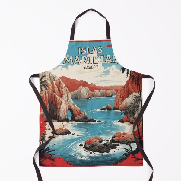 Item preview, Islas Marietas Mexico Vintage Poster Tourism designed and sold by TravelersGems.