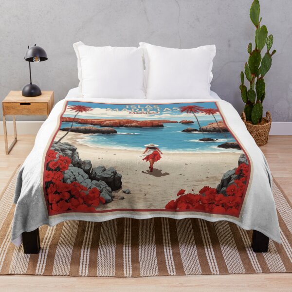 Item preview, Islas Marietas Mexico Vintage Poster Tourism 2 designed and sold by TravelersGems.