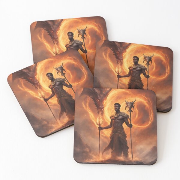 Item preview, Fire Warrior and Dragon designed and sold by themorrigan1.