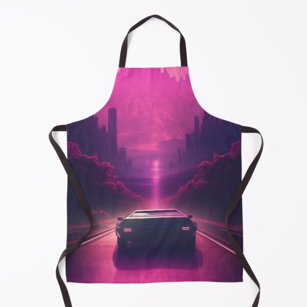 Item preview, Electric Dreamscape: Retrofuturistic Nightfall Odyssey designed and sold by Mullet Monkey.