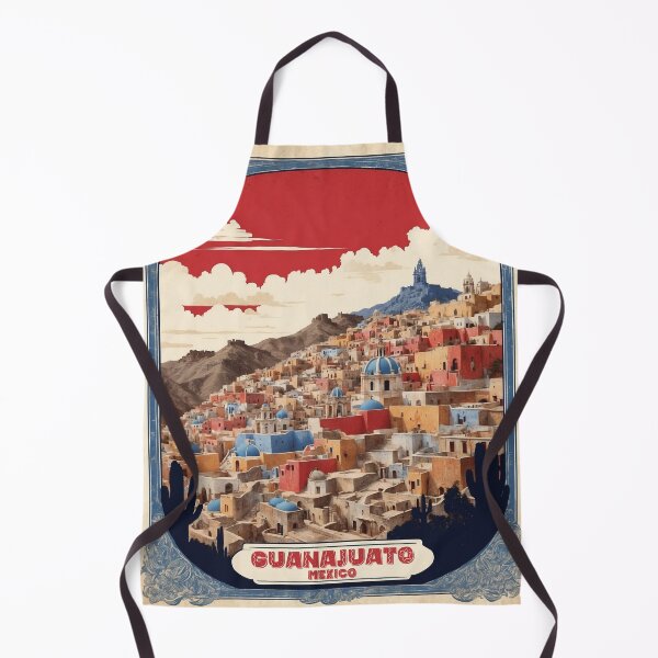 Item preview, Guanajuato Mexico Vintage Poster 2 designed and sold by TravelersGems.