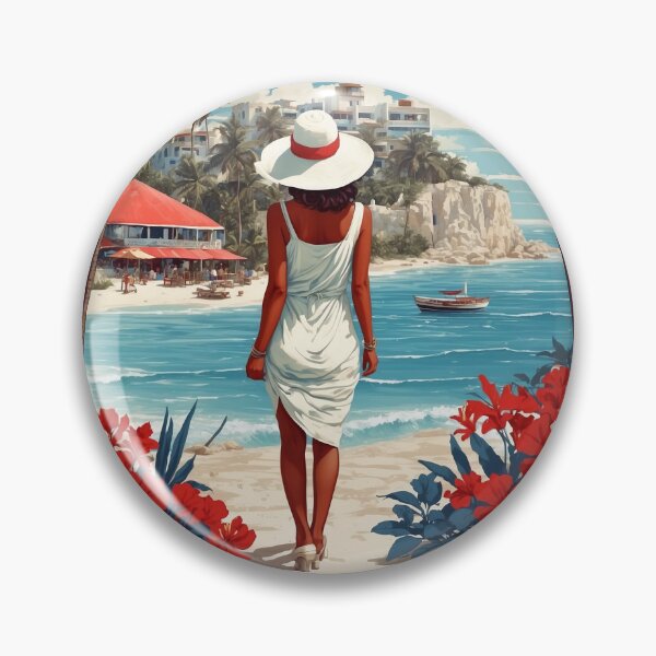 Item preview, Isla Mujeres Mexico Vintage Poster Tourism 2 designed and sold by TravelersGems.