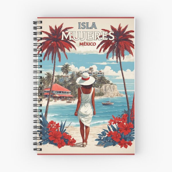 Item preview, Isla Mujeres Mexico Vintage Poster Tourism 2 designed and sold by TravelersGems.
