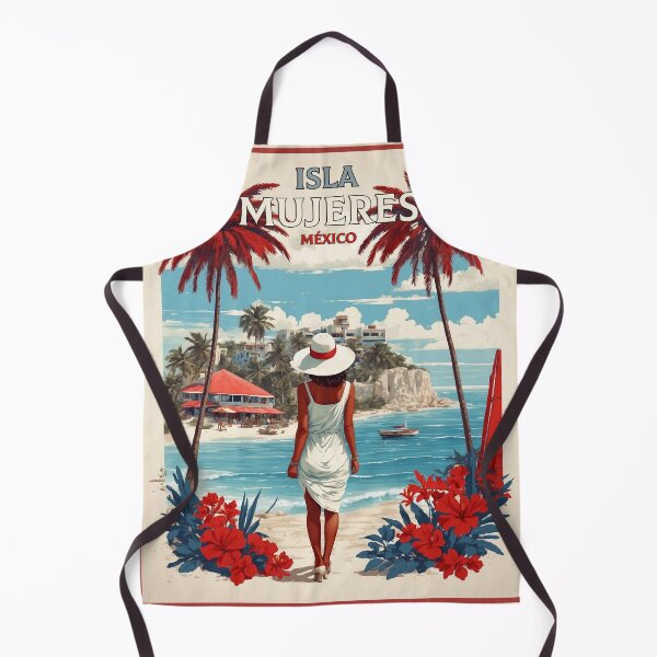 Item preview, Isla Mujeres Mexico Vintage Poster Tourism 2 designed and sold by TravelersGems.