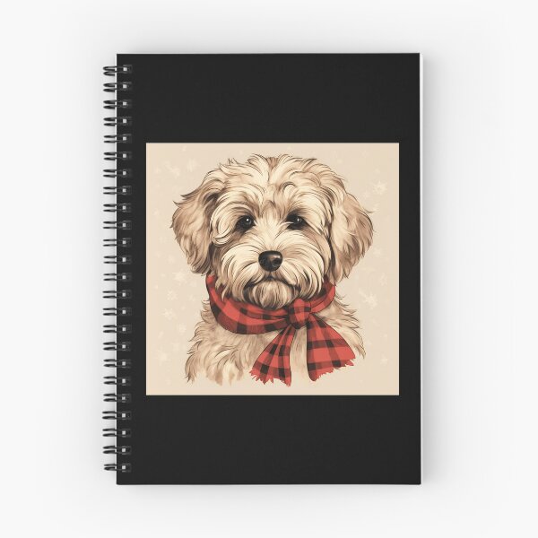 Item preview, Whoodle Christmas Plaid Watercolor designed and sold by rafaeltto.