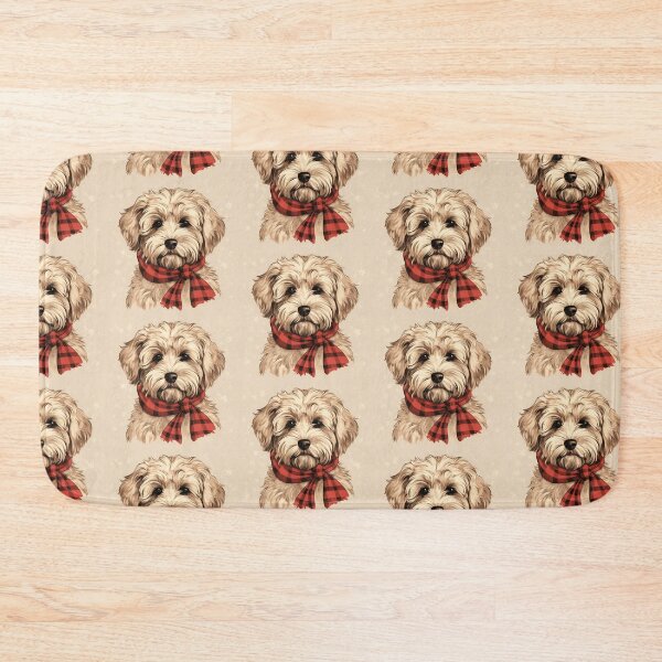 Item preview, Whoodle Christmas Plaid Watercolor designed and sold by rafaeltto.