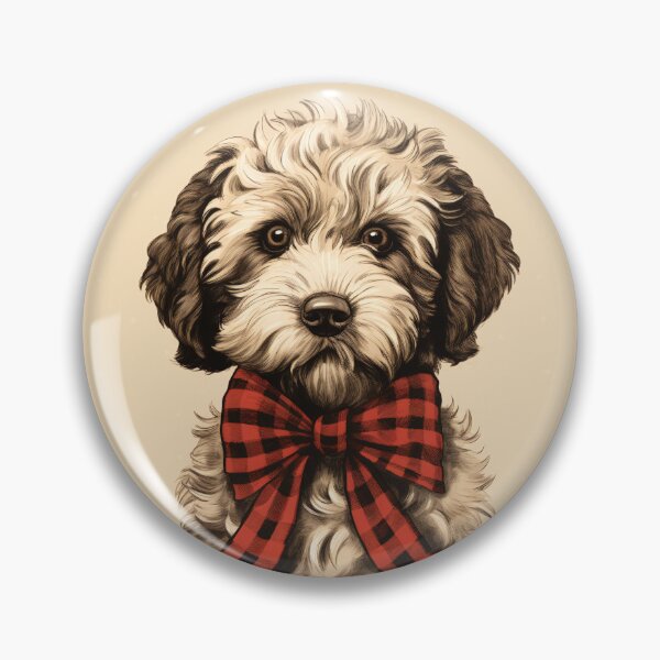 Item preview, Whoodle Christmas Plaid Watercolor designed and sold by rafaeltto.