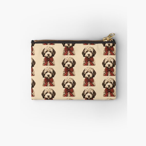 Item preview, Whoodle Christmas Plaid Watercolor designed and sold by rafaeltto.