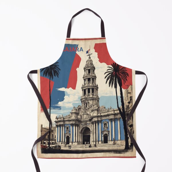 Item preview, Guadalajara Mexico Vintage Poster Tourism 2 designed and sold by TravelersGems.