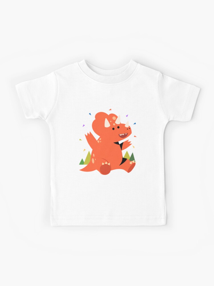 Thumbnail 1 of 2, Kids T-Shirt, Just a Happy Little Dinosaur designed and sold by 5849.