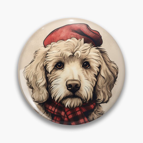 Item preview, Whoodle Christmas Plaid Watercolor designed and sold by rafaeltto.