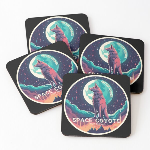 Item preview, Space Coyote designed and sold by thelastwords.