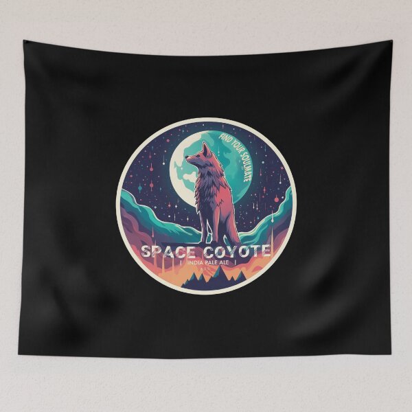 Item preview, Space Coyote designed and sold by thelastwords.
