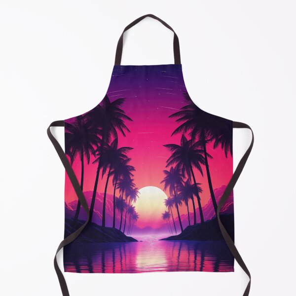 Item preview, Ethereal Dusk: Retro Dreams in Neon Harmony designed and sold by Mullet Monkey.