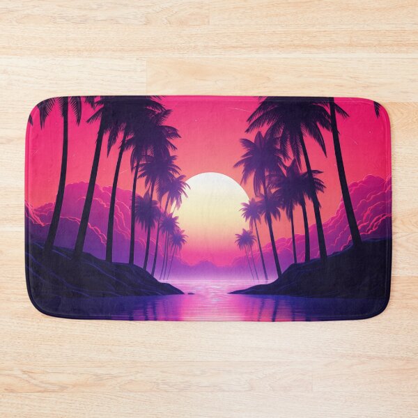Item preview, Ethereal Dusk: Retro Dreams in Neon Harmony designed and sold by Mullet Monkey.
